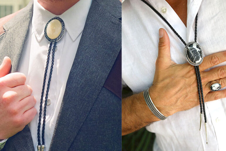 sweat resistant bolo tie