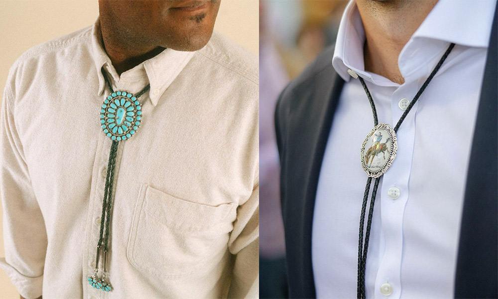 sweat resistant bolo tie